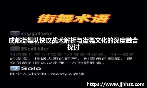 成都街舞队快攻战术解析与街舞文化的深度融合探讨